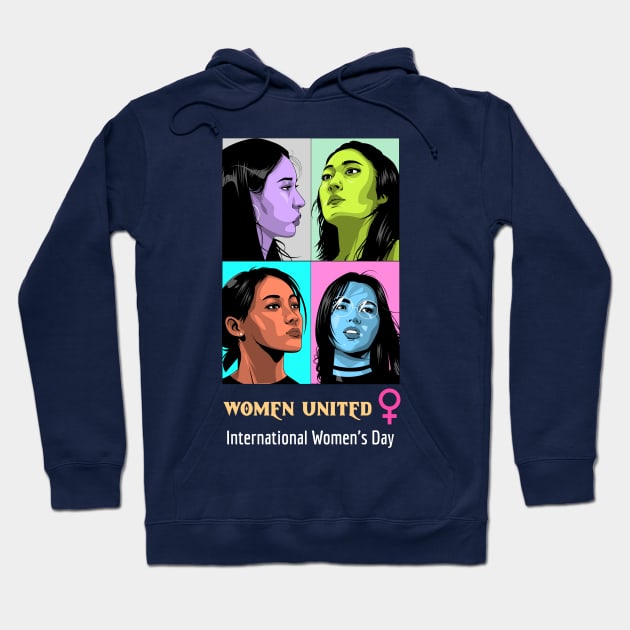 Women United Hoodie by arkitekta